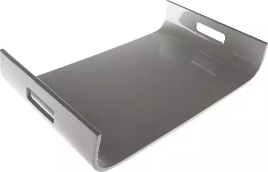 Myflair Мебель и аксессуары Поднос "Платон", декоративный поднос, современный дизайн Myflair Mbel & Accessoires 50 см, серый