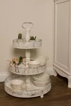 Myflair Мебель и аксессуары Подставка для торта "Эрулина" Myflair Mbel & Accessoires 44х34 см, белый