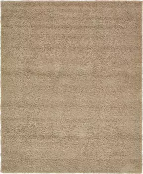 Myflair Мебель и аксессуары Shaggy Shag Мохнатый ковер, прямоугольный, тканый, однотонный, идеально подходит для гостиной и спальни Myflair Mbel & Accessoires 152х244 см, коричневый/серый
