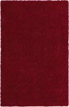 Myflair Мебель и аксессуары Shaggy Shag Мохнатый ковер, прямоугольный, тканый, однотонный, идеально подходит для гостиной и спальни Myflair Mbel & Accessoires 152х244 см, красный