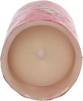 Myflair Мебель и аксессуары Светодиодная свеча "Новогодние украшения" с зимним мотивом Myflair Mbel & Accessoires /10,5х25 см, красный/белый