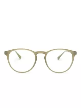 Mykita Nukka 902 round-frame glasses, зеленый
