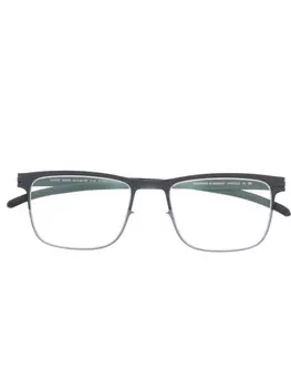 Mykita очки Armin в квадратной оправе, серый