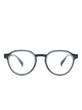 Mykita очки Caven в круглой оправе, синий