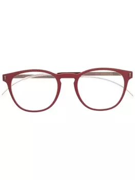 Mykita очки Guava в круглой оправе, красный