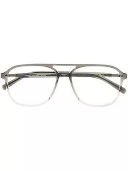 Mykita очки Gylfi в массивной оправе, серый