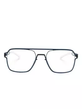 Mykita очки Jalo в квадратной оправе, синий