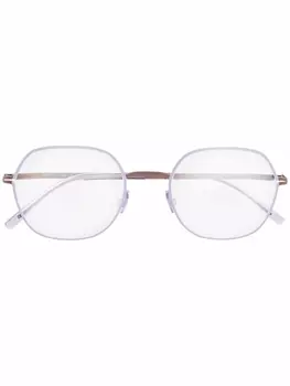 Mykita очки Kari в круглой оправе, розовый