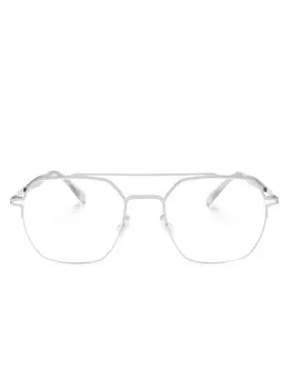 Mykita очки-пилоты Arlo, серебристый