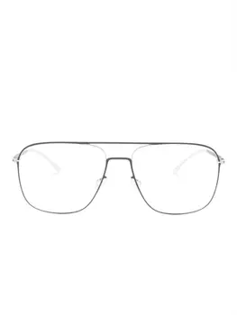 Mykita очки Steen в прямоугольной оправе, серый