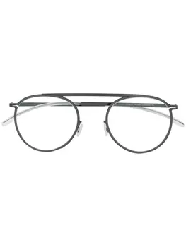 Mykita очки 'Studio 6.5', металлик