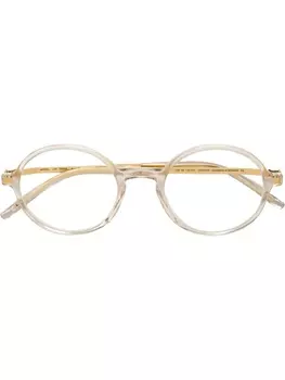 Mykita очки 'Tomkin', металлик