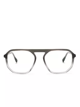 Mykita очки в геометричной оправе, черный
