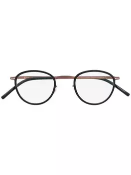 Mykita очки в круглой оправе, золотой