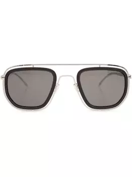 Mykita солнцезащитные очки Ferlo в пилотной оправе с тонированными линзами, серый