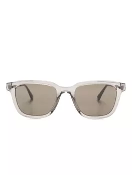 Mykita солнцезащитные очки Holm трапециевидной формы, серый