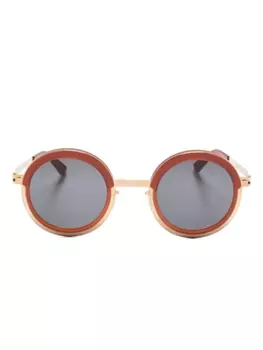 Mykita солнцезащитные очки Phillys, золотистый
