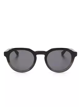 Mykita солнцезащитные очки в круглой оправе, черный