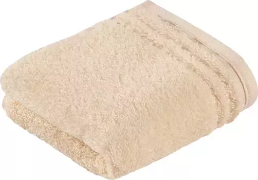 Мыльница Vossen "Vienna Style Supersoft", (3 шт.), мочалки в наборе, супермягкий хлопок 30х30 см (3 шт.), цвет chamois