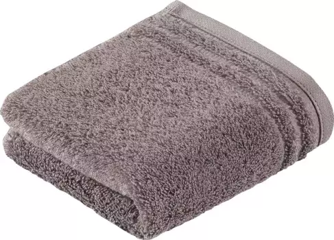 Мыльница Vossen "Vienna Style Supersoft", (3 шт.), мочалки в наборе, супермягкий хлопок 30х30 см (3 шт.), цвет pepplestone