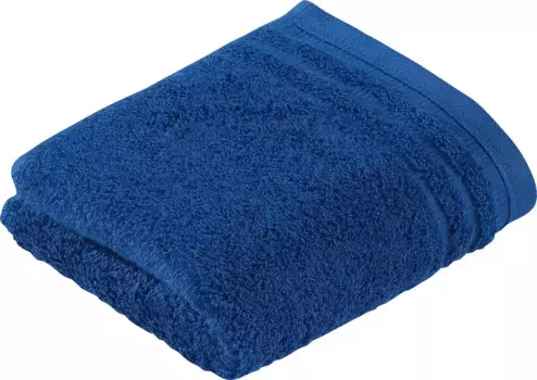 Мыльница Vossen "Vienna Style Supersoft", (3 шт.), мочалки в наборе, супермягкий хлопок 30х30 см (3 шт.), темно-синий