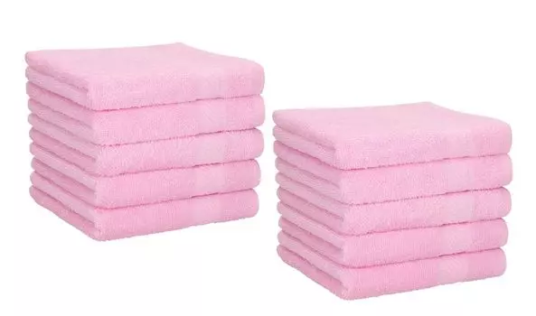 Мыльные полотенца Betz 10 шт. PALERMO 100% хлопок размер 30х30 см цвет - синий Betzshop, розовый