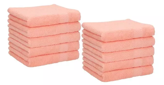 Мыльные полотенца Betz 10 шт. PALERMO 100% хлопок размер 30х30 см цвет - антрацит Betzshop, оранжевый