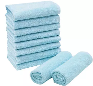 Мыльные полотенца набор Zollner, светло-синий