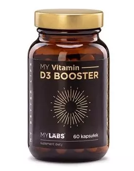 MyLabs, My Booster с витамином D3, 60 капсул. Inna marka