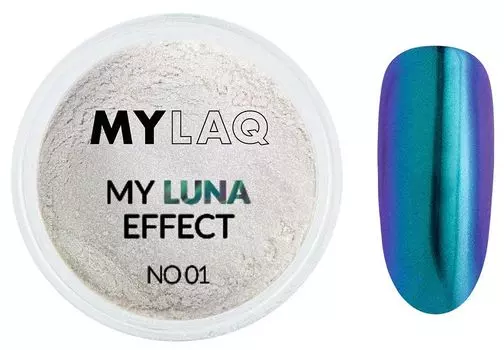 Mylaq My Luna Effect 01 порошок для ногтей, 1 g