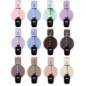MyLaQ NEONAIL УФ-лак для ногтей 5 мл My Style Collection Base Top Nonail