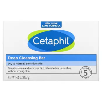 Мыло Cetaphil для глубокого очищения, 127 г