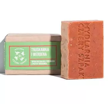 Мыло «Четыре скворца, клубника и вербена», 110 г, Cztery szpaki