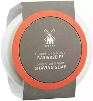 Мыло для бритья в фарфоровом тигле, Грейпфрут и мята, 65г Muhle
