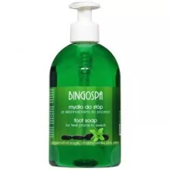 Мыло для ног, склонных к потливости, 500мл BINGOSPA