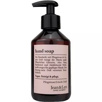 Мыло для рук Пион и Личи Jean&Len, 250 ml