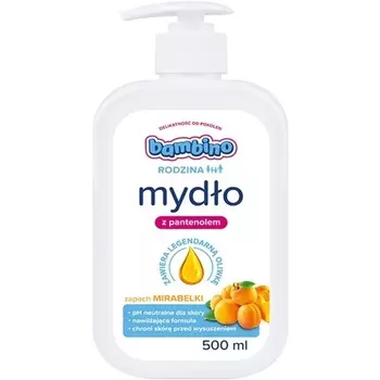 Мыло для рук Родзина Мирабельс 500мл, Bambino