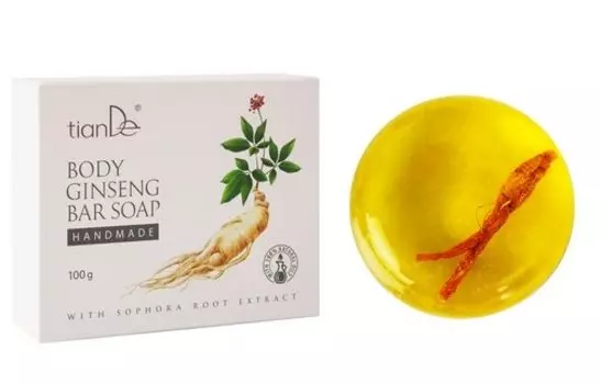 Мыло для тела «Женьшень» от TianDe 100 г