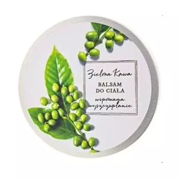 Мыло&Друзья, Укрепляющий бальзам для тела Зеленый кофе с водорослями 200 мл, Soap&Friends