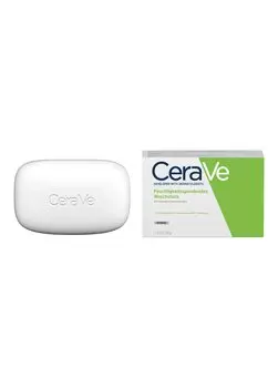 Мыло FACE CARE CLEANSING CERAVE FEUCHTIGKEITSSPENDENDES WASCHSTCK FR NORMALE BIS TROCKENE HAUT, SANFTE REINIGUNG, MIT 3 ESSENTIELLEN CERAMIDEN UND HYALURON 128 G