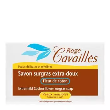 Мыло нежное Roge Cavailles хлопковое, 2х250 г