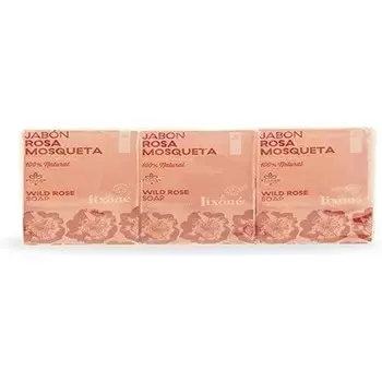 Мыло ROSA MOSQUETA для чувствительной кожи, 125 г, 3 шт. Lixone
