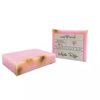Мыло Роза, 130г Soap&Friends