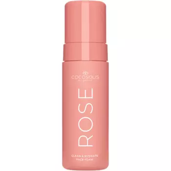 Мыло «Роза» для очищения кожи лица, 150 мл Cocosolis Rose clean & hydrate face foam