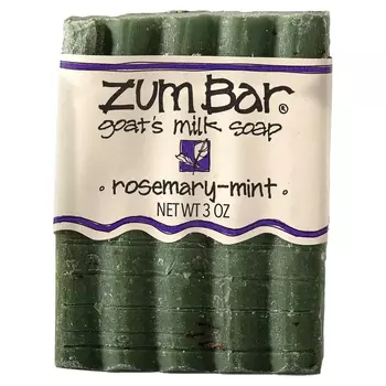 Мыло с козьим молоком ZUM розмарин и мята