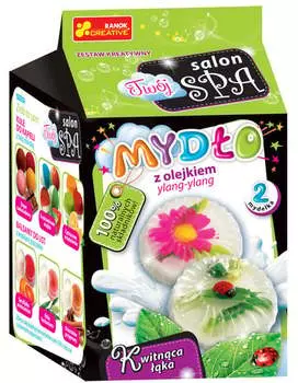 Мыло с маслом иланг-иланга - своими руками, Цветущий луг, креативный набор, Ranok-Creative