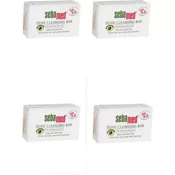 Мыло Sebamed Compact с оливковым маслом, 4 штуки