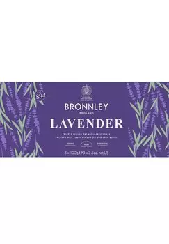 Мыло SEIFE LAVENDER IN GESCHENKBOX Bronnley, цвет lila