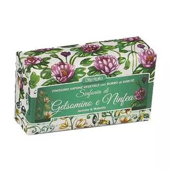 Мыло Sinfonia Di Gelsomino E Ninfea 175 гр Iteritalia