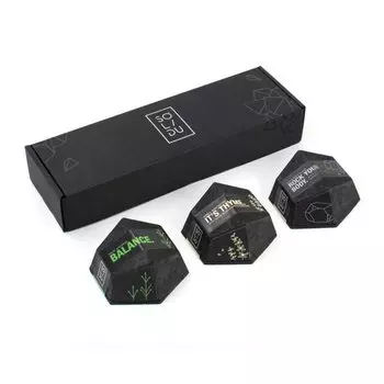 Мыло SOLIDU Thyme To Balance кусковое 190 г 3 шт.